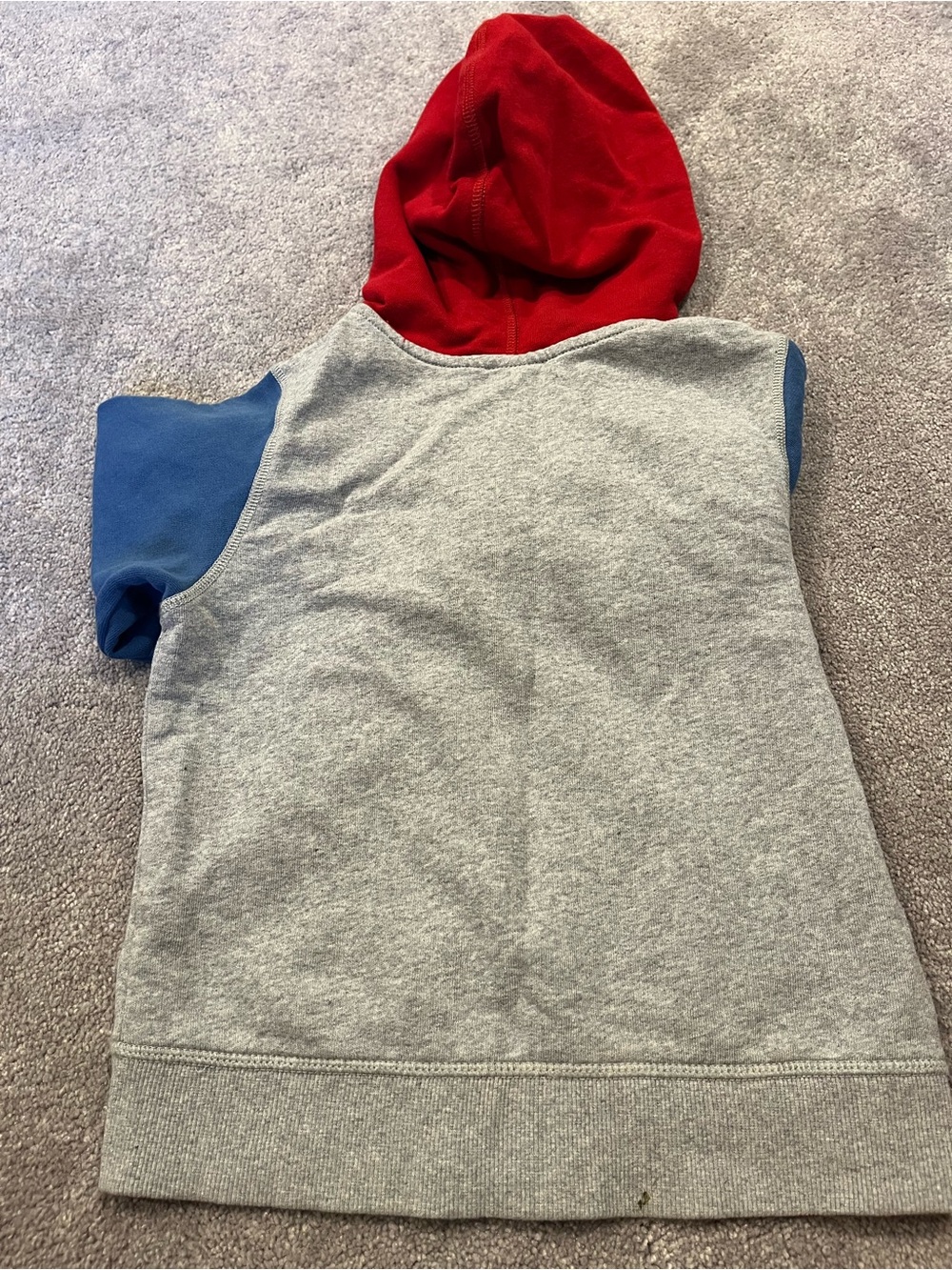 Hanna Andersson Gray, Red & Blue Spiderman Zip Hoodie - Picture 2 of 7